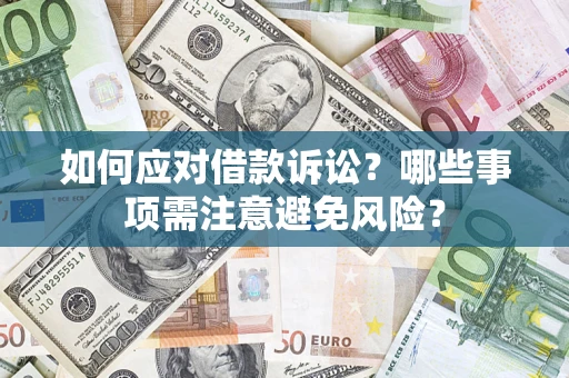 北京如何应对借款诉讼？哪些事项需注意避免风险？