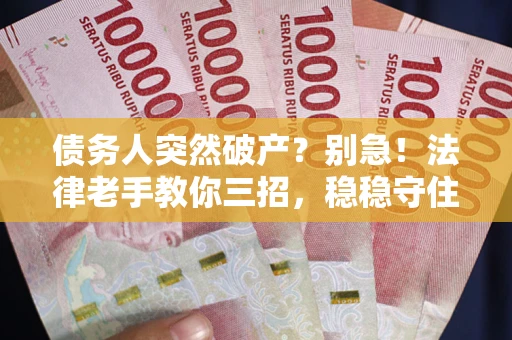北京债务人突然破产？别急！法律老手教你三招，稳稳守住血汗钱
