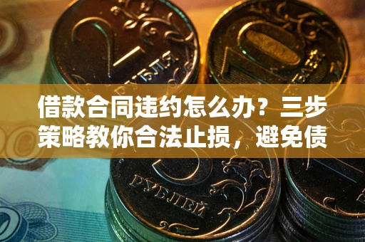 北京借款合同违约怎么办？三步策略教你合法止损，避免债务危机升级
