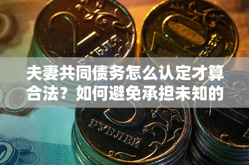 北京夫妻共同债务怎么认定才算合法？如何避免承担未知的债务风险？